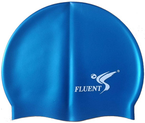 Silicone swimming cap for the Fluent pool